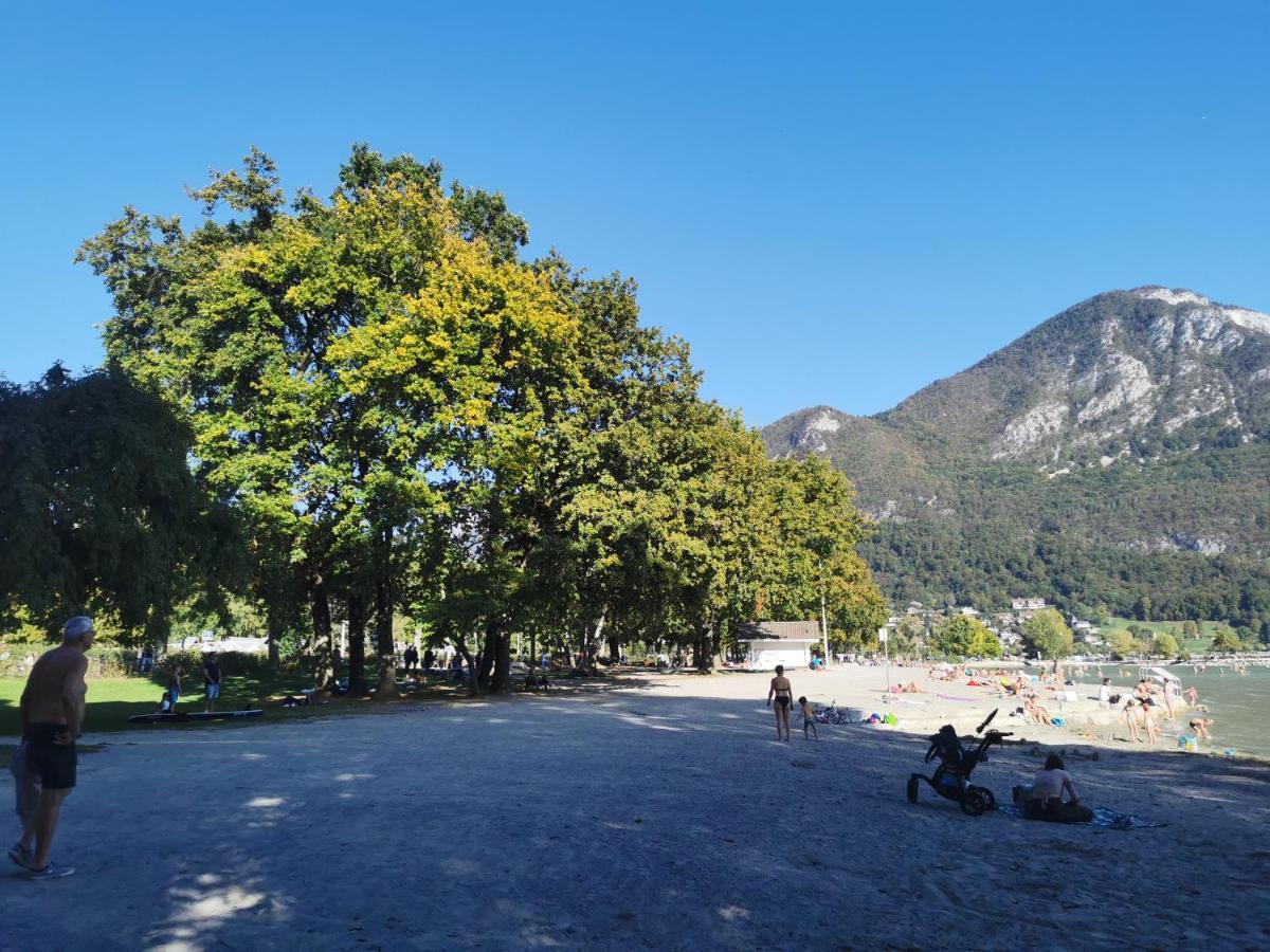Charmant Appartement A 1 Minute Du Lac Annecy Exterior photo